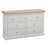 Cotswold Grey Painted 7 Drawer Chest